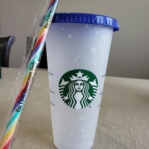 Starbucks confetti cold cup
